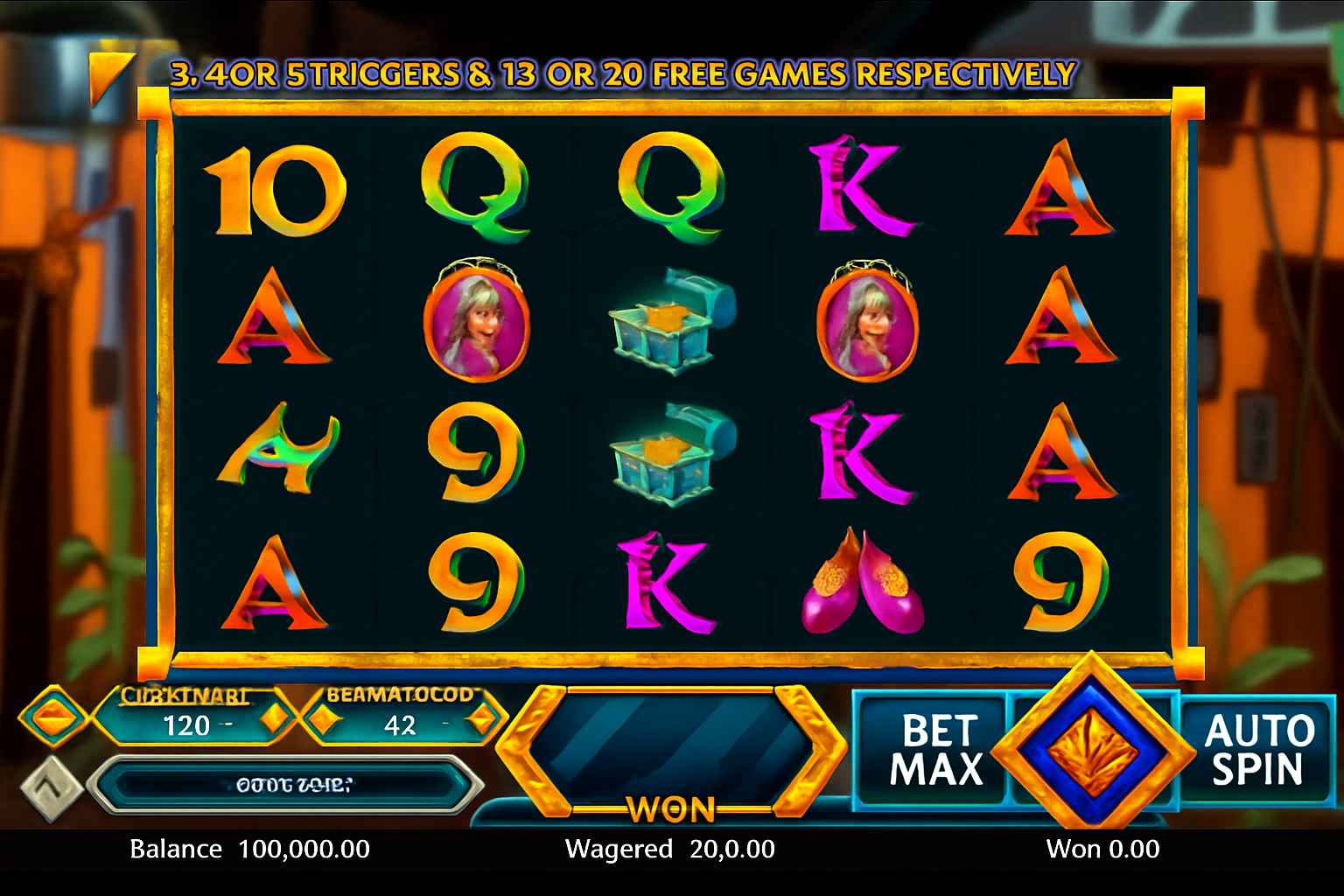 Golden Genie gameplay